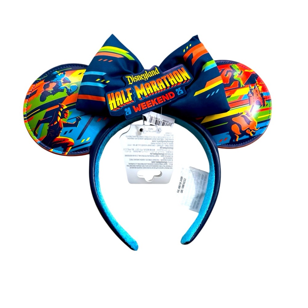 Disney | NEW Minnie Ears Marvel Disneyland Blue and Orange Mickey Ears Headband